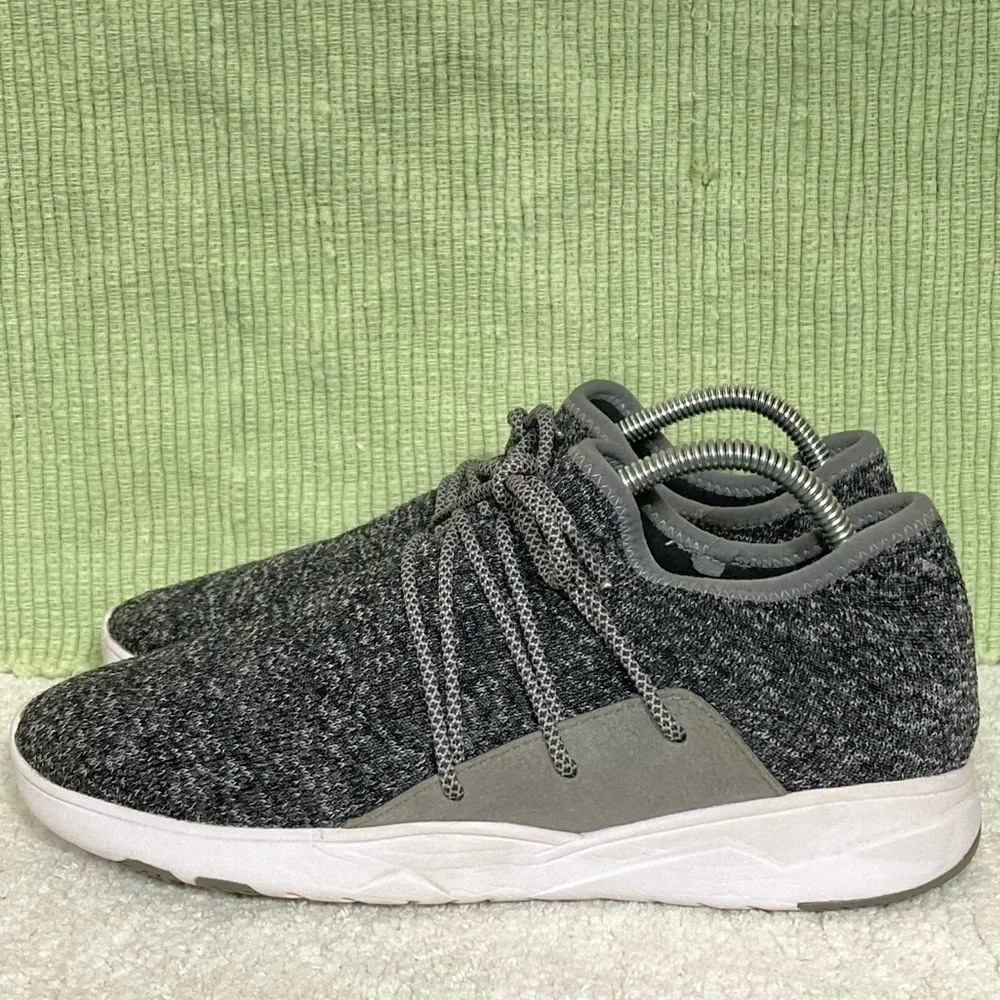 Vessi Cityscape Mens Grey Knit Classic Waterproof Lighweight Vegan Shoes SZ US 9